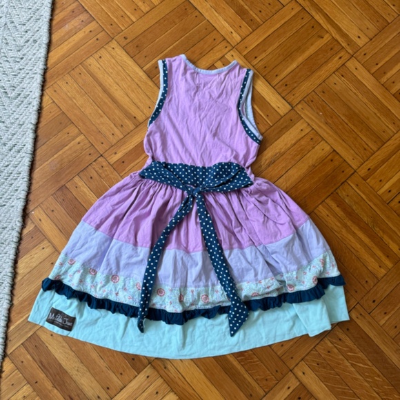 Matilda Jane 8 Good Hart "The Pier Dress" Girls size 8 - Picture 2 of 4